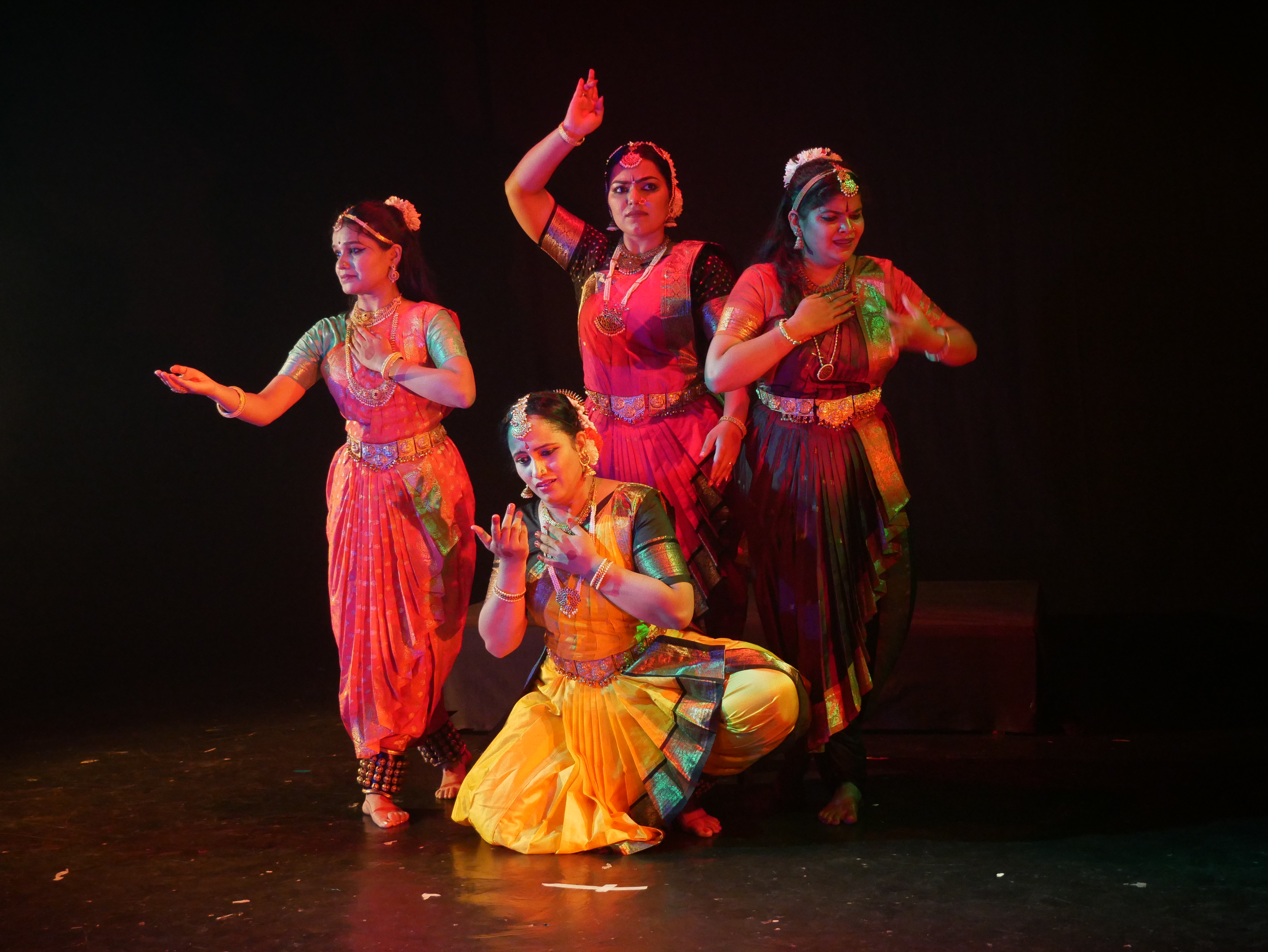 Bharatanatyam classical dance performance